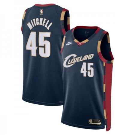 Dres Cleveland Cavaliers Donovan Mitchell Nike 2025-26 Classic Edition Navy Swingman